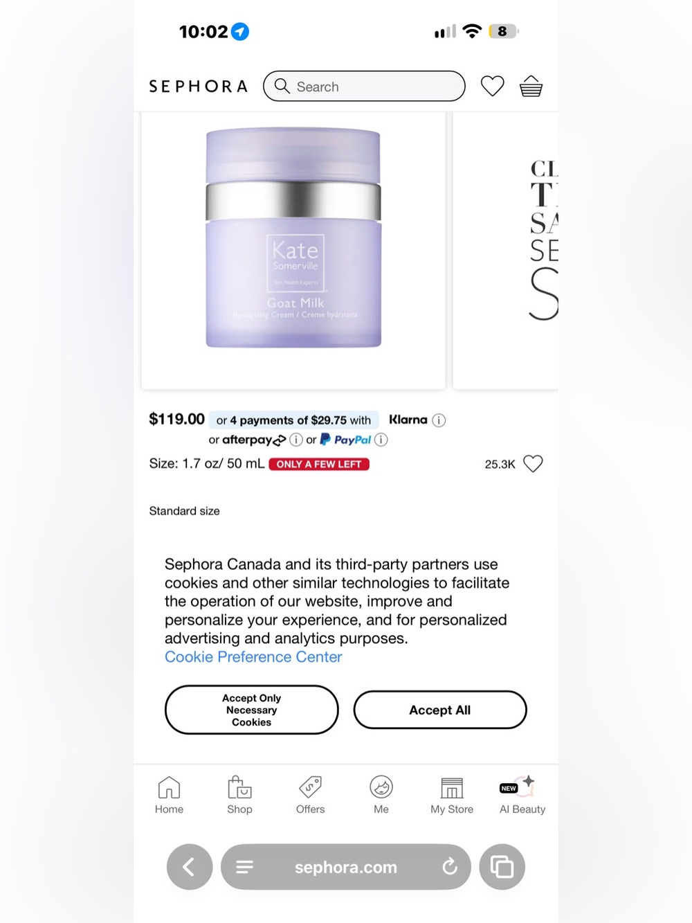 Kate Somerville Goat Milk Moisturizing Cream – Lavender Jar